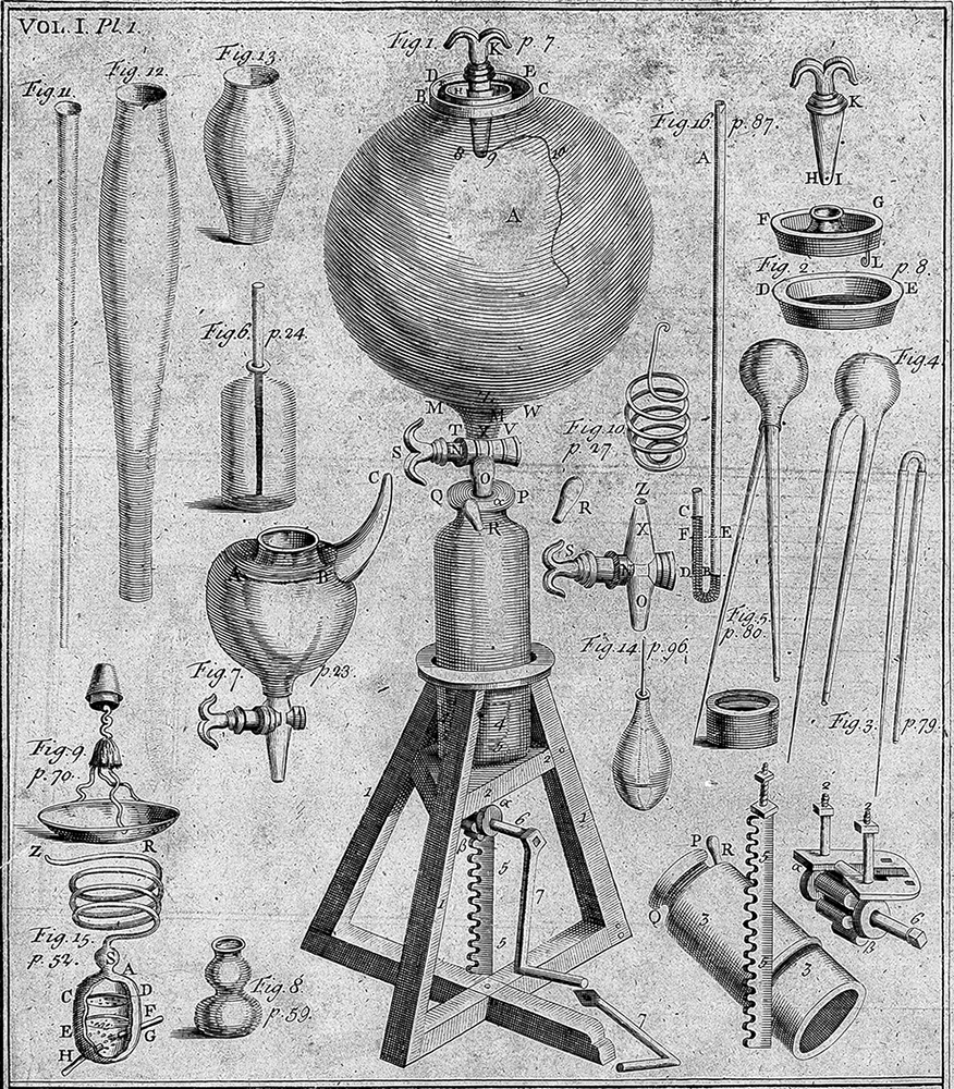 Boyle's First Air-Pump<br>Robert Boyle<br>1660