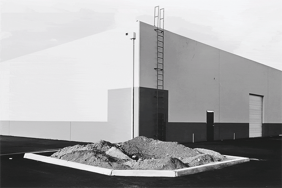 New Industrial Parks<br>Lewis Baltz<br>1974
