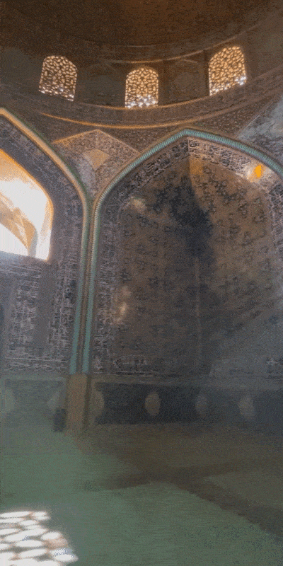Sheikh Lotfollah Mosque<br>Isfahan, Iran<br>1619