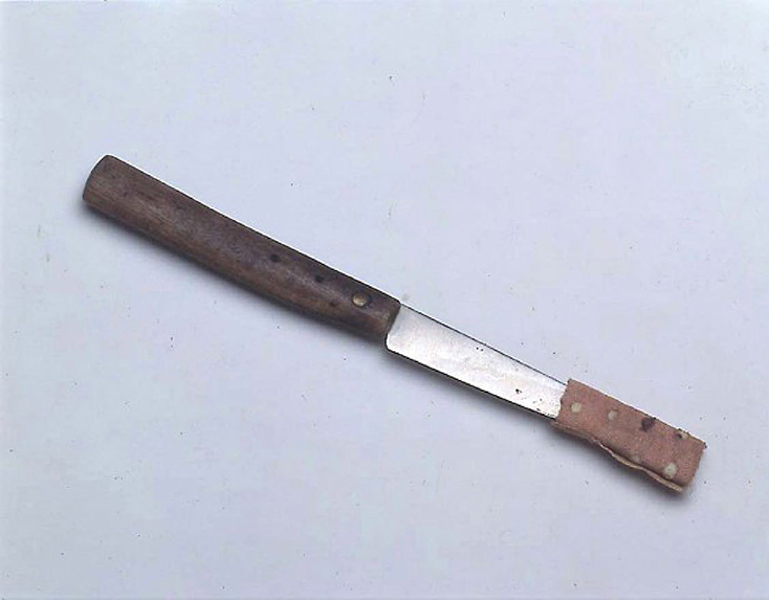 When You Cut Your Finger, Bandage the Knife<br>Joseph Beuys<br>1962