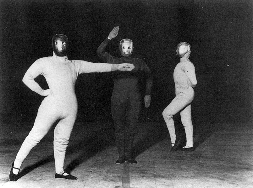 Space Dance (Dessau Bauhaus)<br>Oskar Schlemmer<br>1926